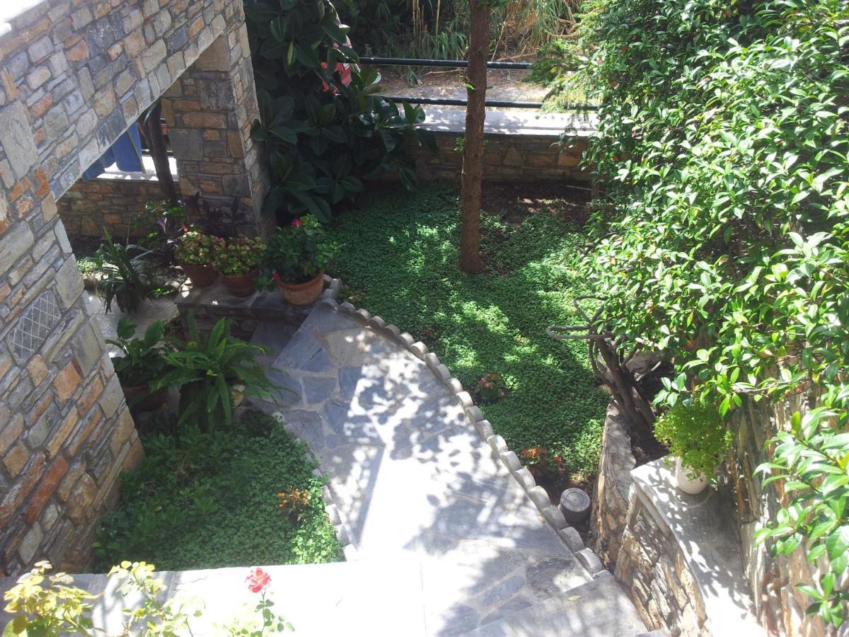 Beach Front House With View Marathos  المظهر الخارجي الصورة