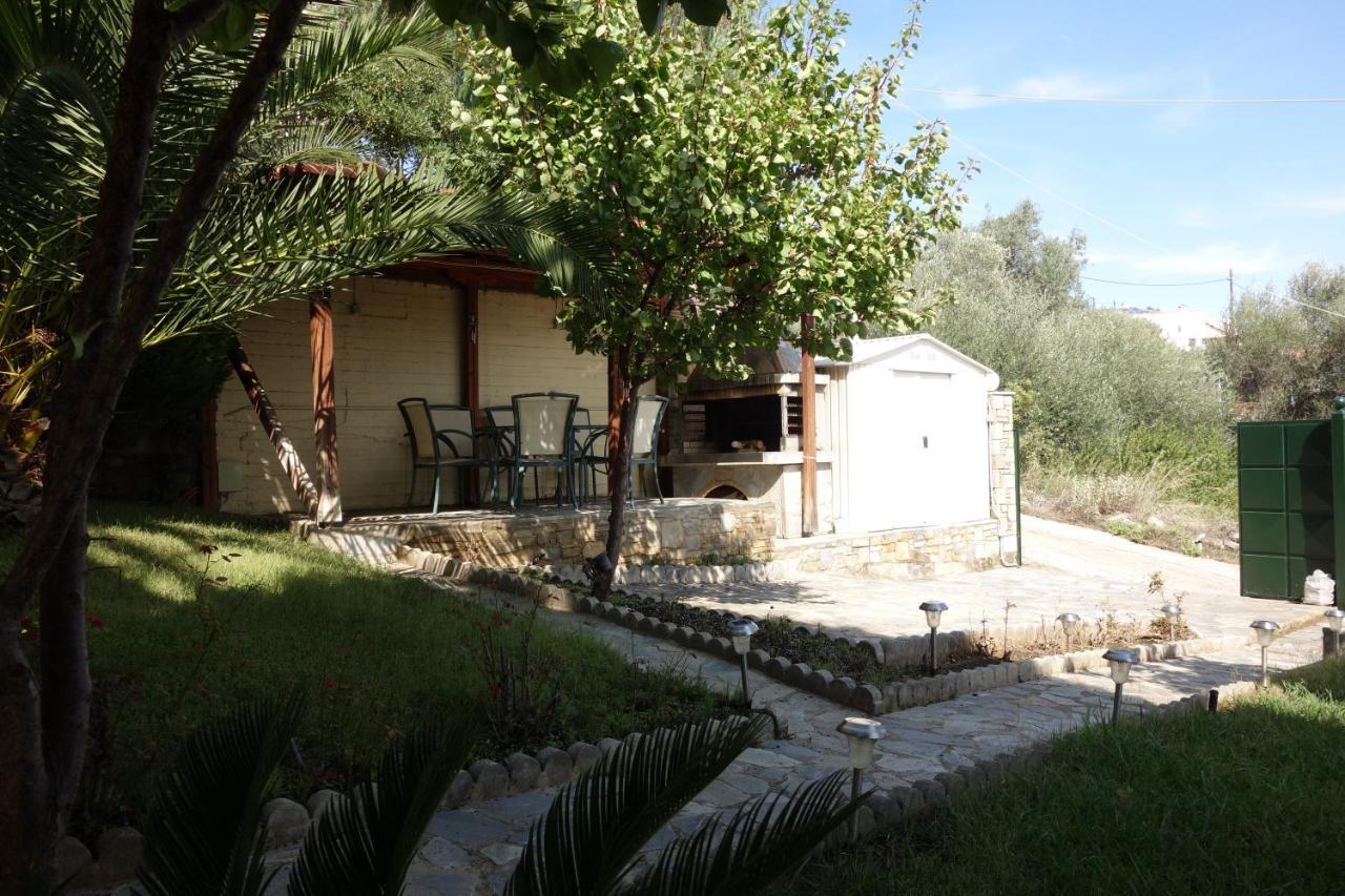 Beach Front House With View Marathos  المظهر الخارجي الصورة