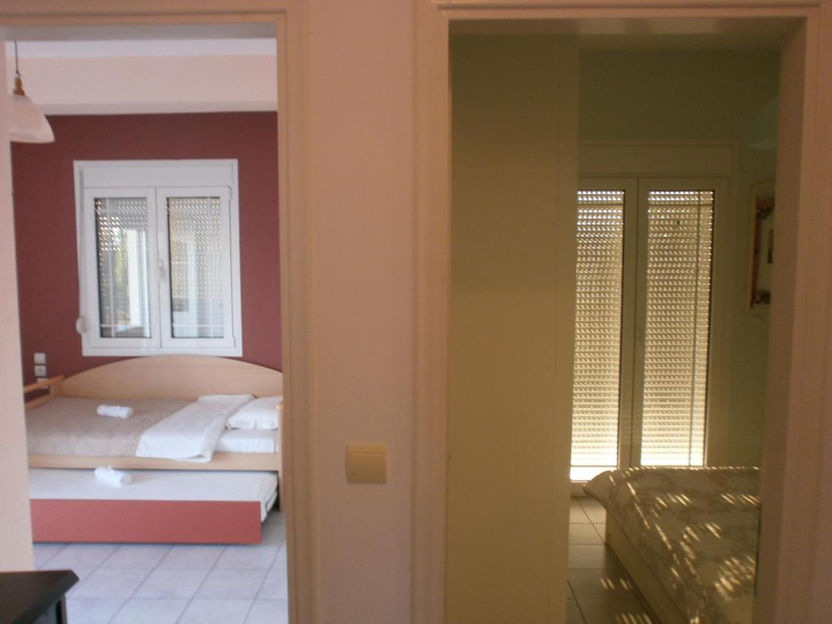 Beach Front House With View Marathos  المظهر الخارجي الصورة